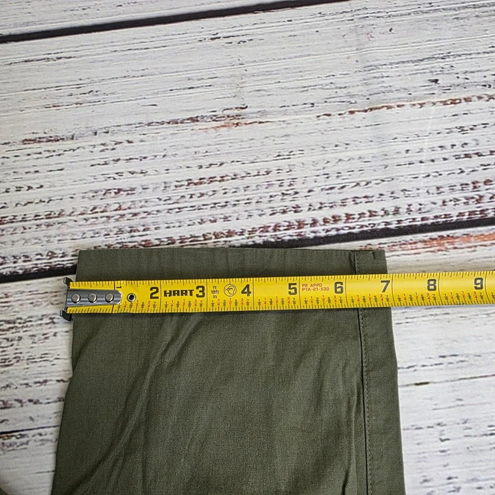 Adidas Go To 5 Pocket Golf Pants Olive Green Stretch Cotton Lyocell HR7926 36x32